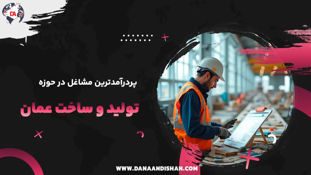 پردرآمدترین مشاغل در حوزه تولید و ساخت عمان